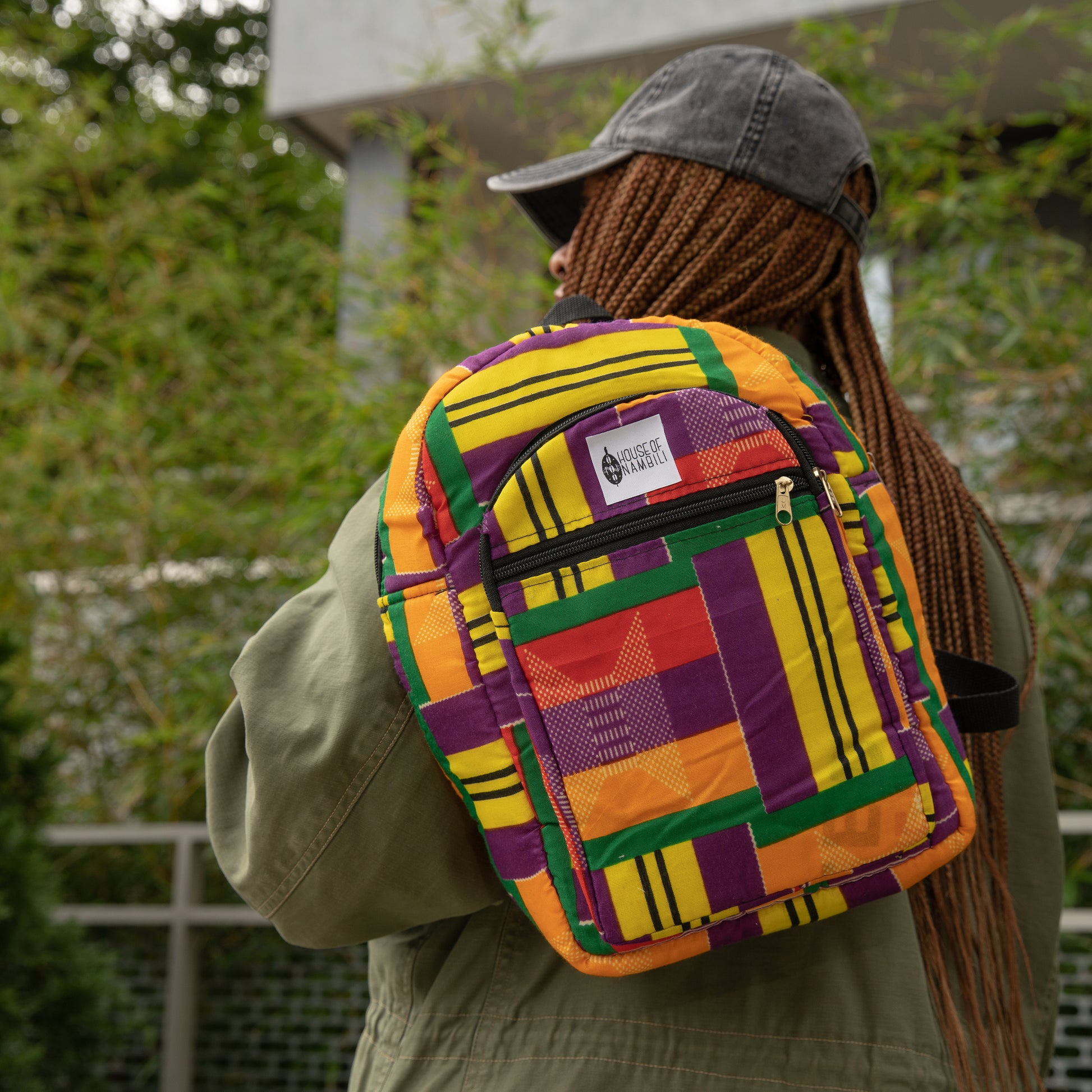 #HoN African Print Backpack - Small - House Of Nambili
