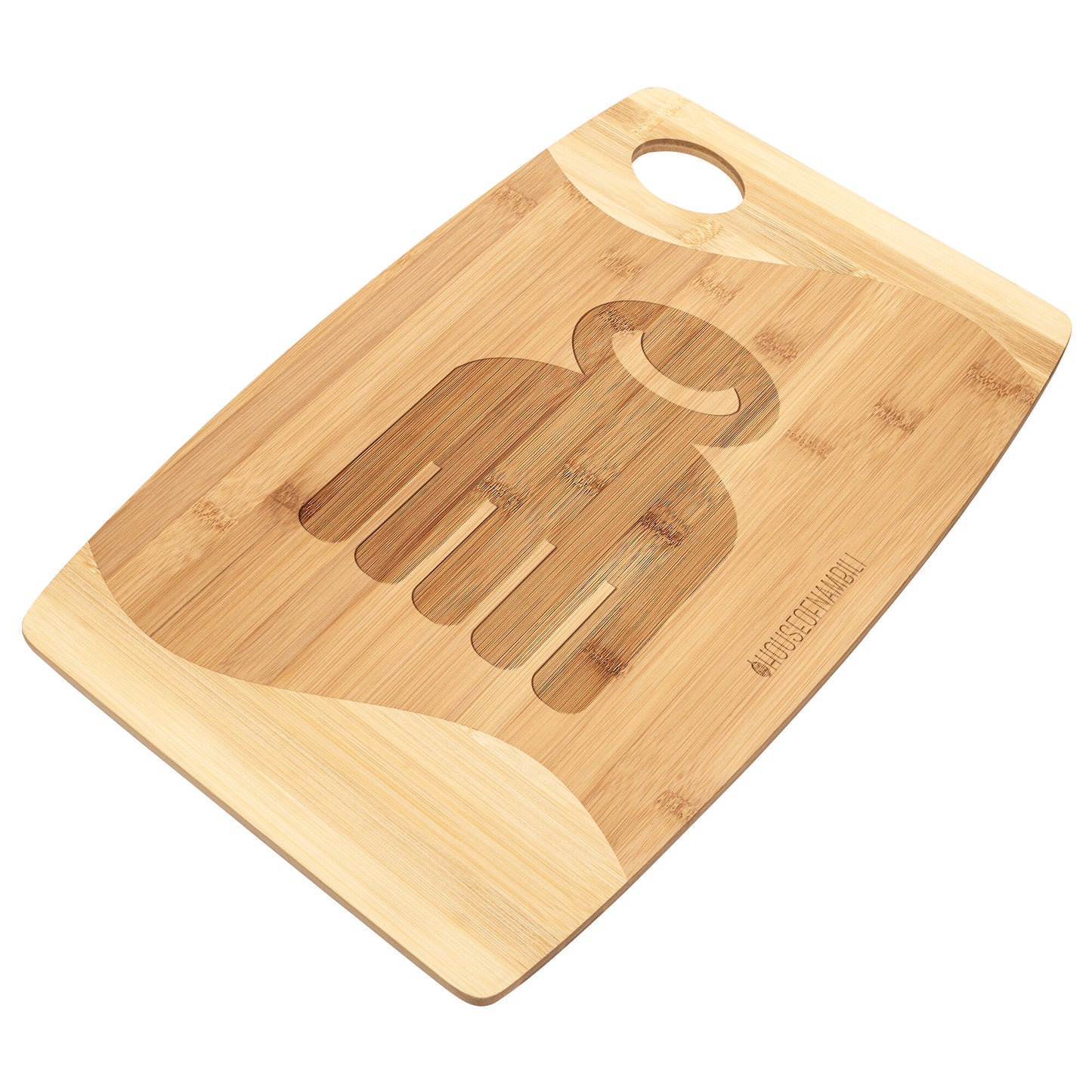 HoN Adinkra Bamboo Cutting Board - Beauty - House Of Nambili