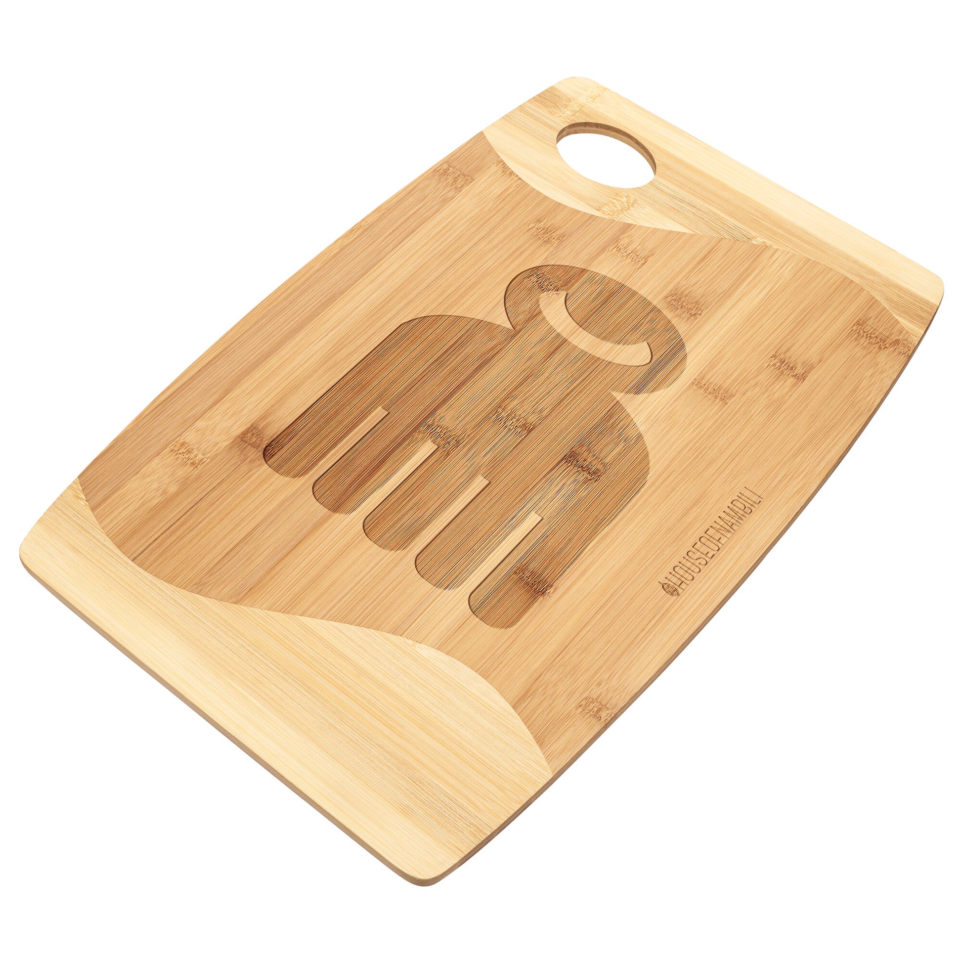 HoN Adinkra Bamboo Cutting Board - Beauty - House Of Nambili