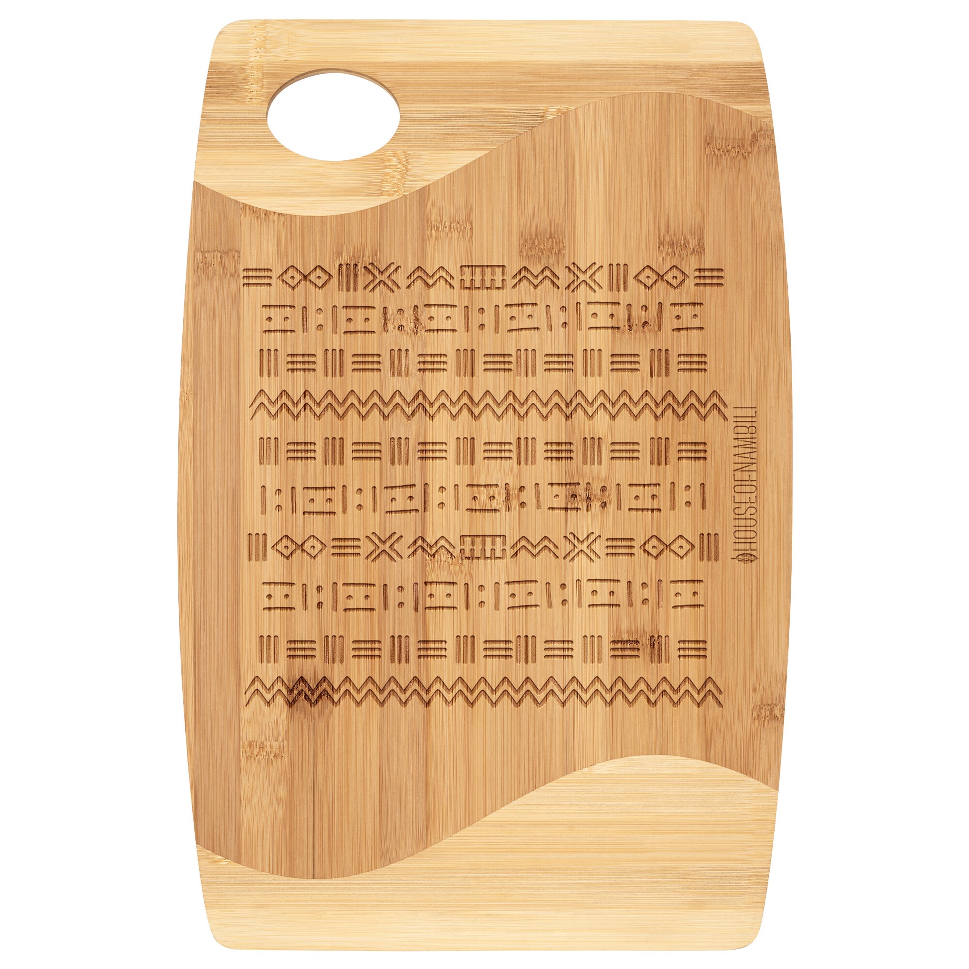 HoN Bogolanfini Bamboo Cutting Board 2 - House Of Nambili