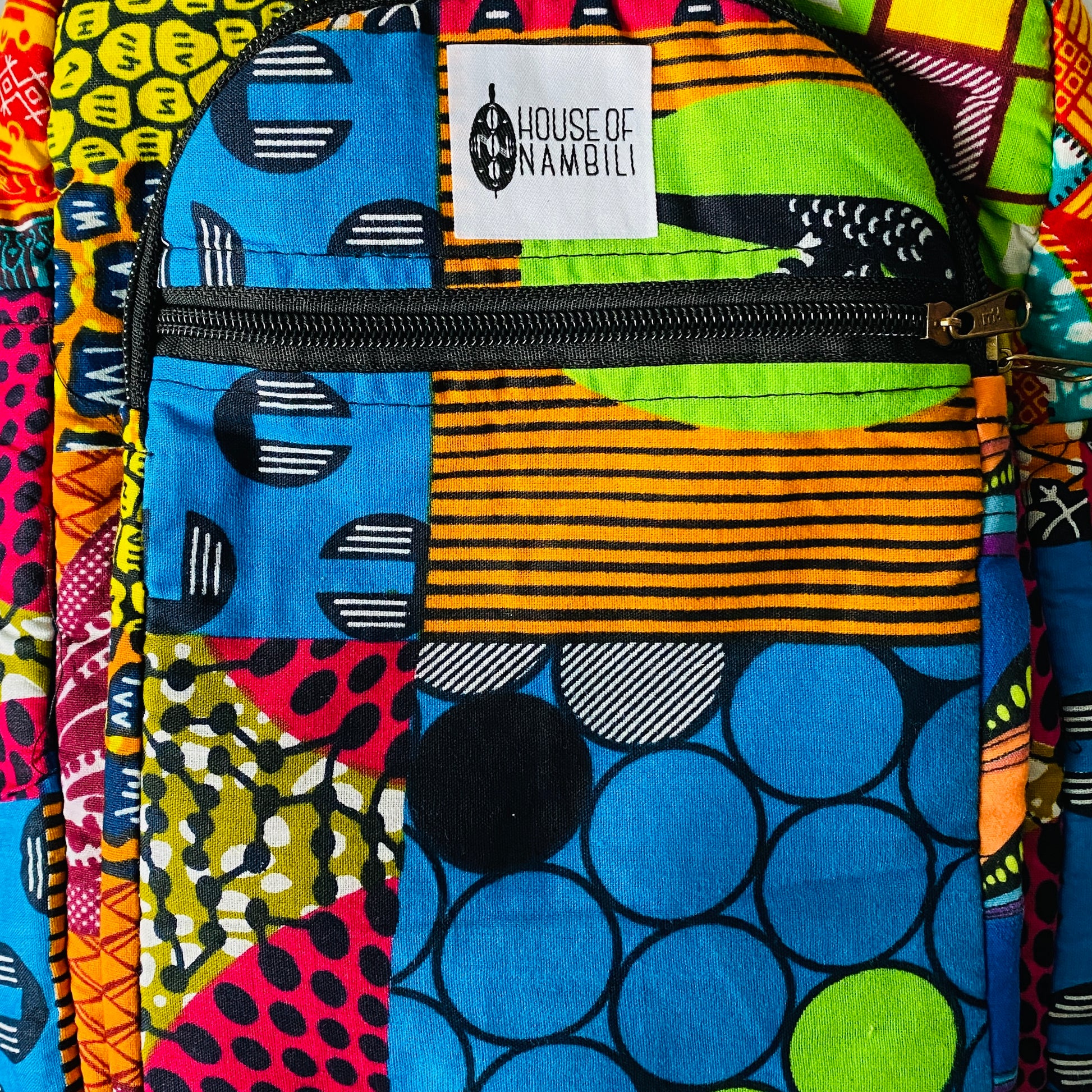 #HoN African Print Backpack - Small - House Of Nambili