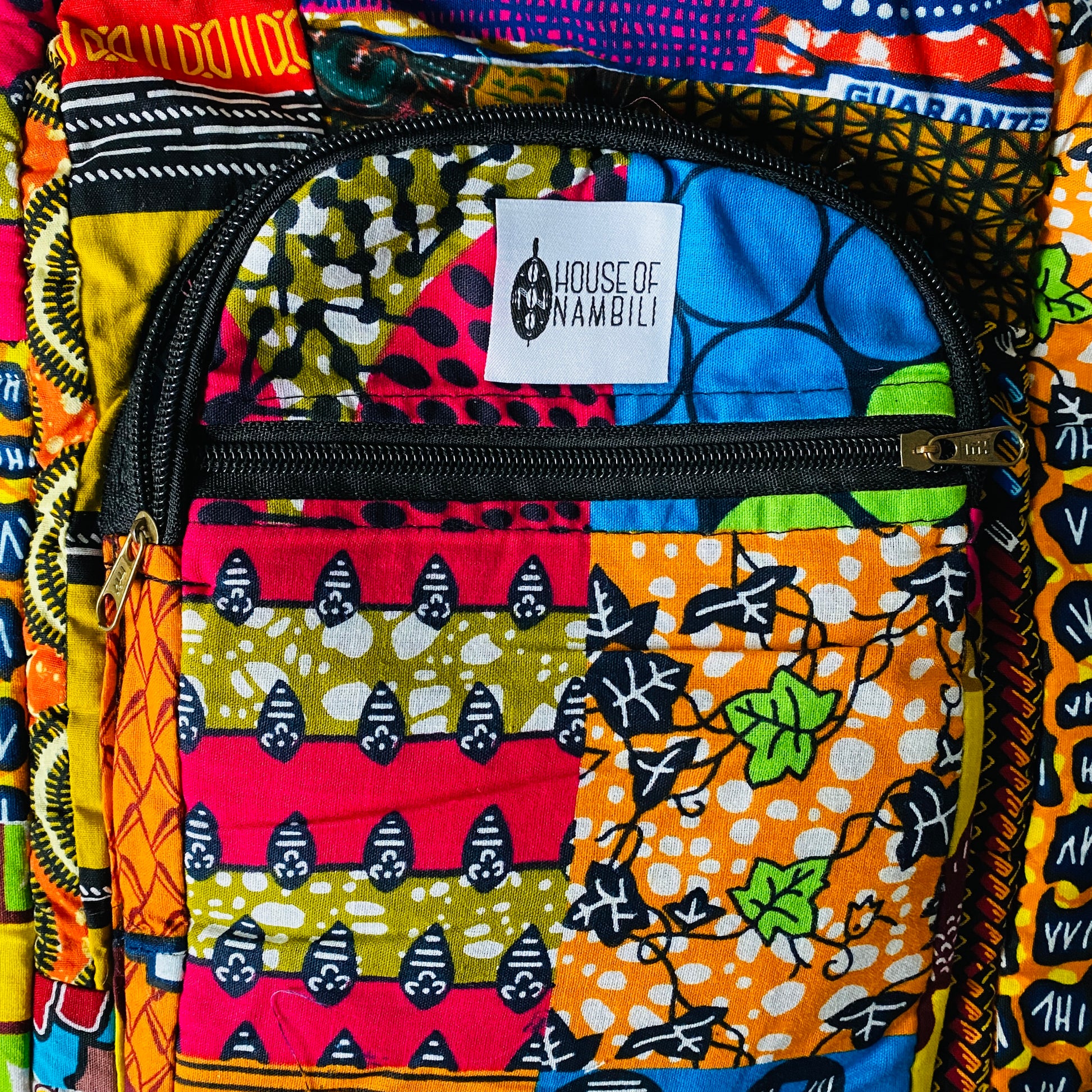 #HoN African Print Backpack - Small - House Of Nambili