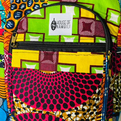#HoN African Print Backpack - Small - House Of Nambili