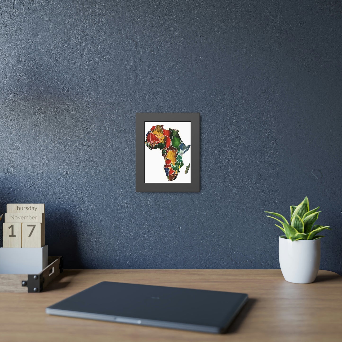 Framed Africa Abstract Posters