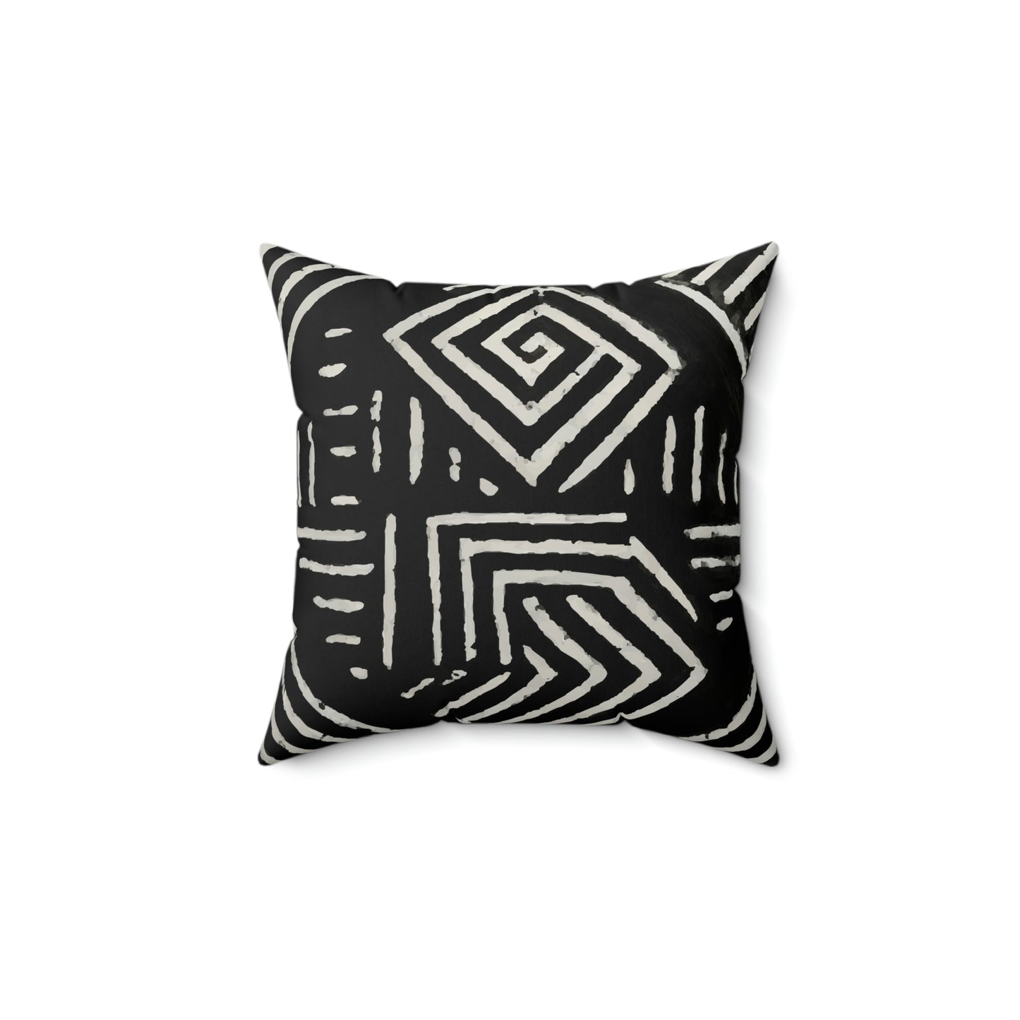 #HoN PlushPop: Bogolanfini Throw Pillow - 1