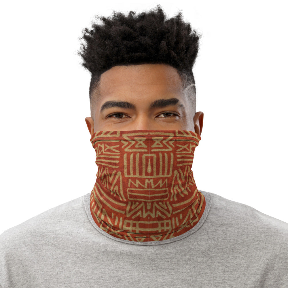 Mudcloth Print Neck Gaiter - 2