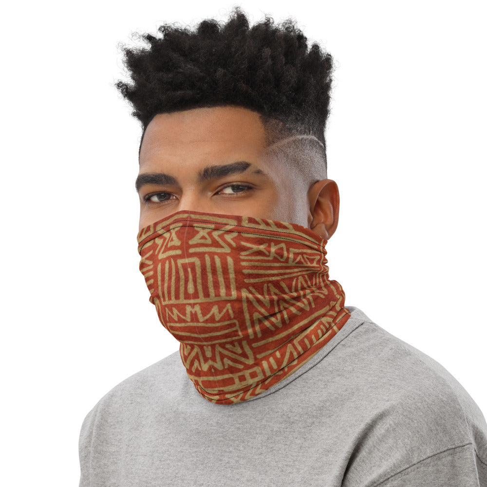 Mudcloth Print Neck Gaiter - 2