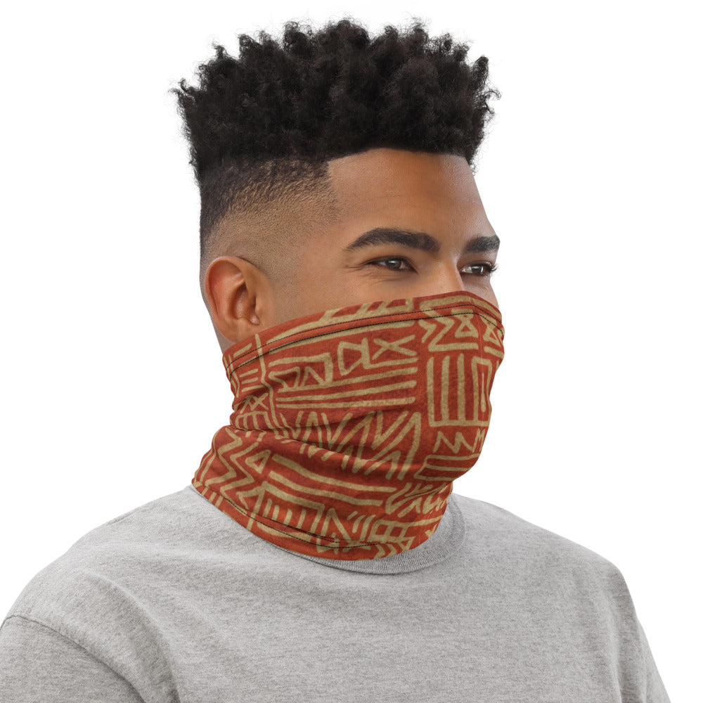 Mudcloth Print Neck Gaiter - 2