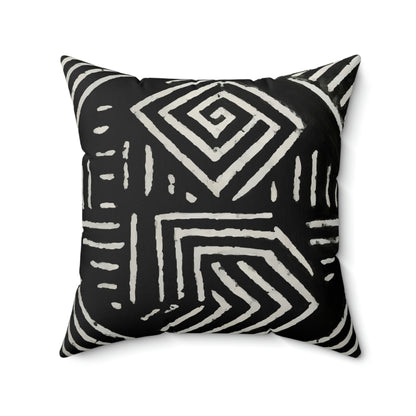 #HoN PlushPop: Bogolanfini Throw Pillow - 1