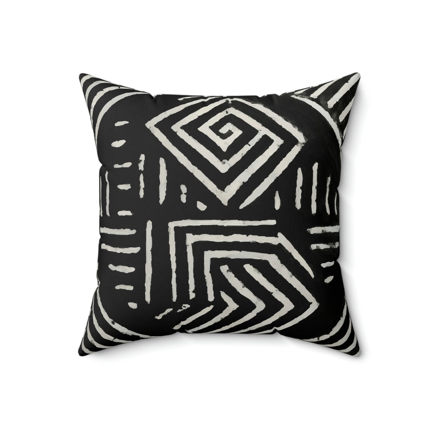 #HoN PlushPop: Bogolanfini Throw Pillow - 1