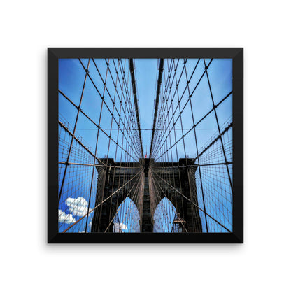 Brooklyn Bridge, NYC Original Photographic Print by n.corren conway - FRAMED - House Of Nambili