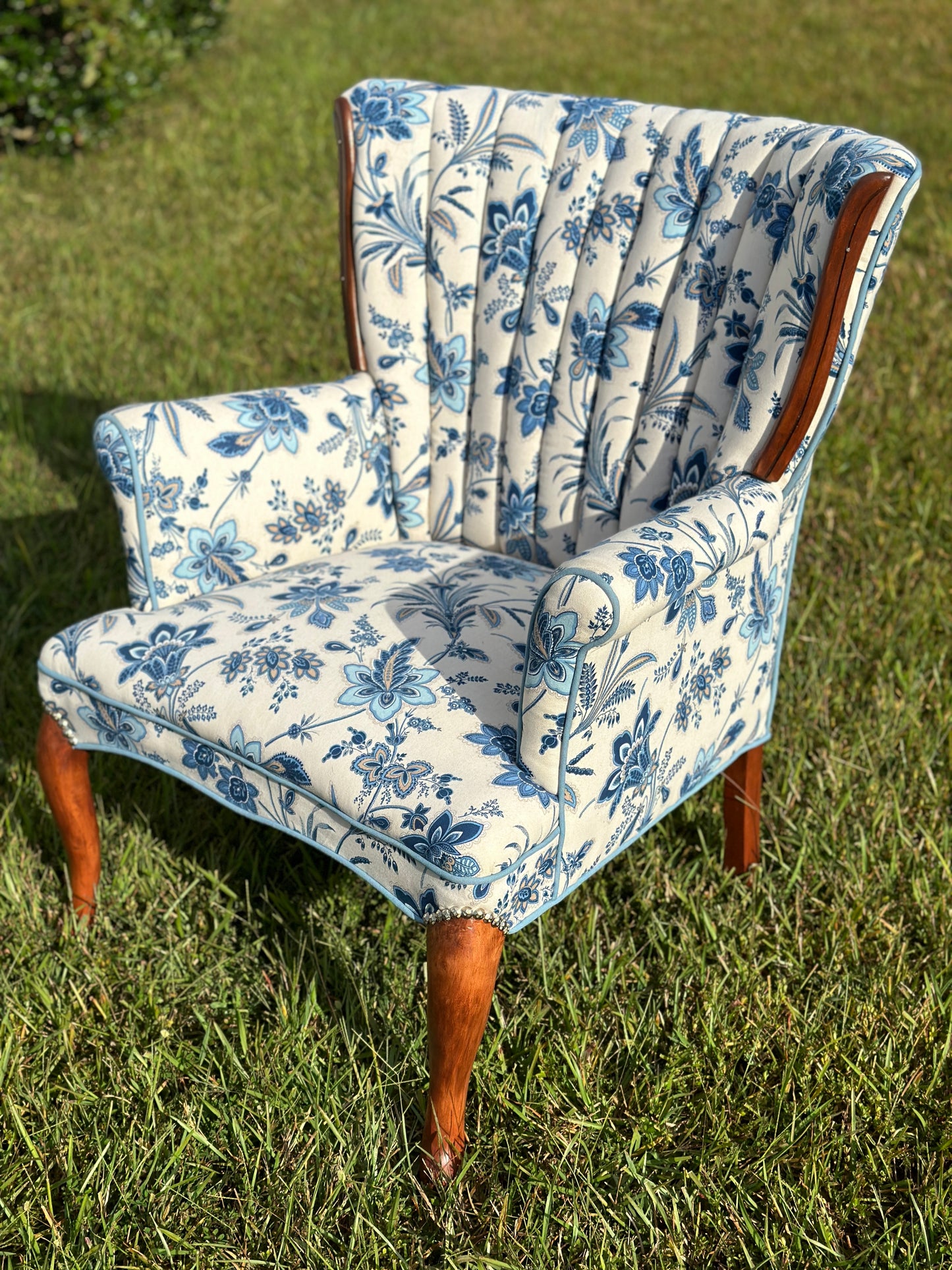 Harmony Blues Accent Chair