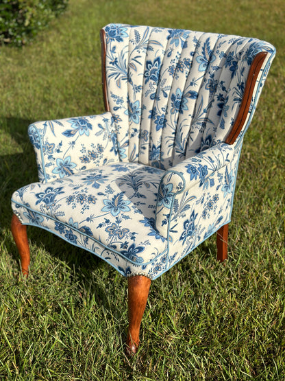 Harmony Blues Accent Chair