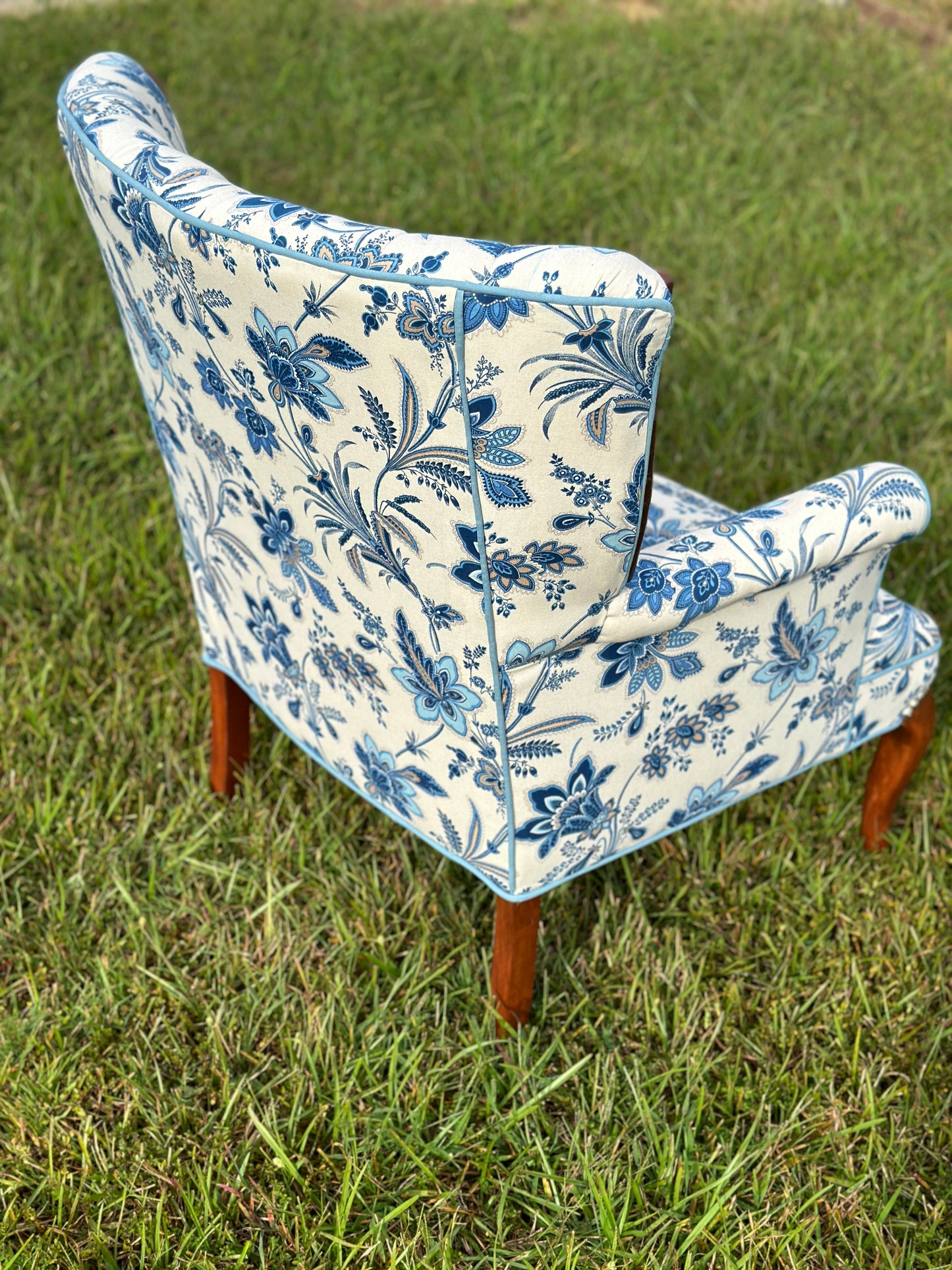 Harmony Blues Accent Chair