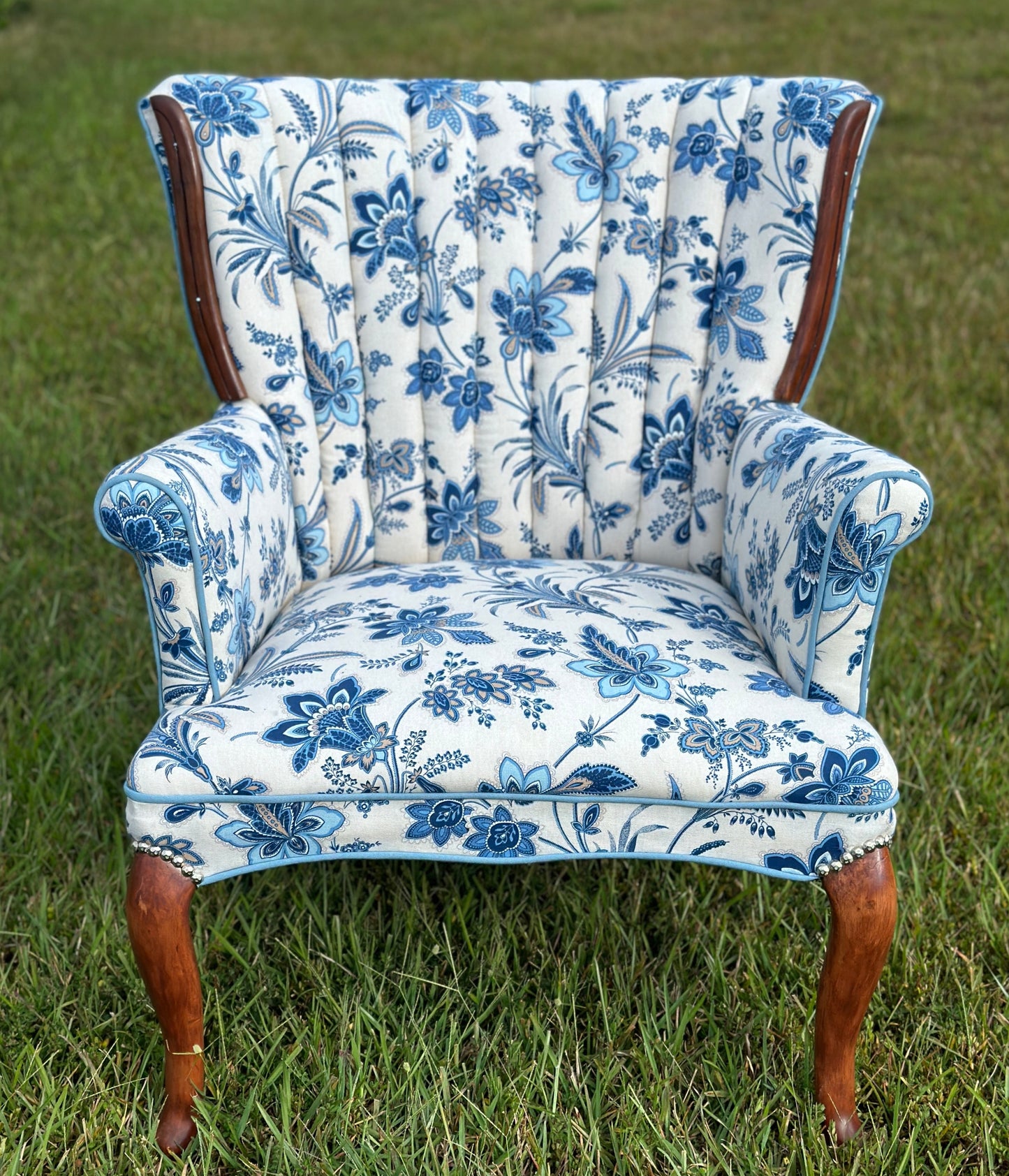 Harmony Blues Accent Chair