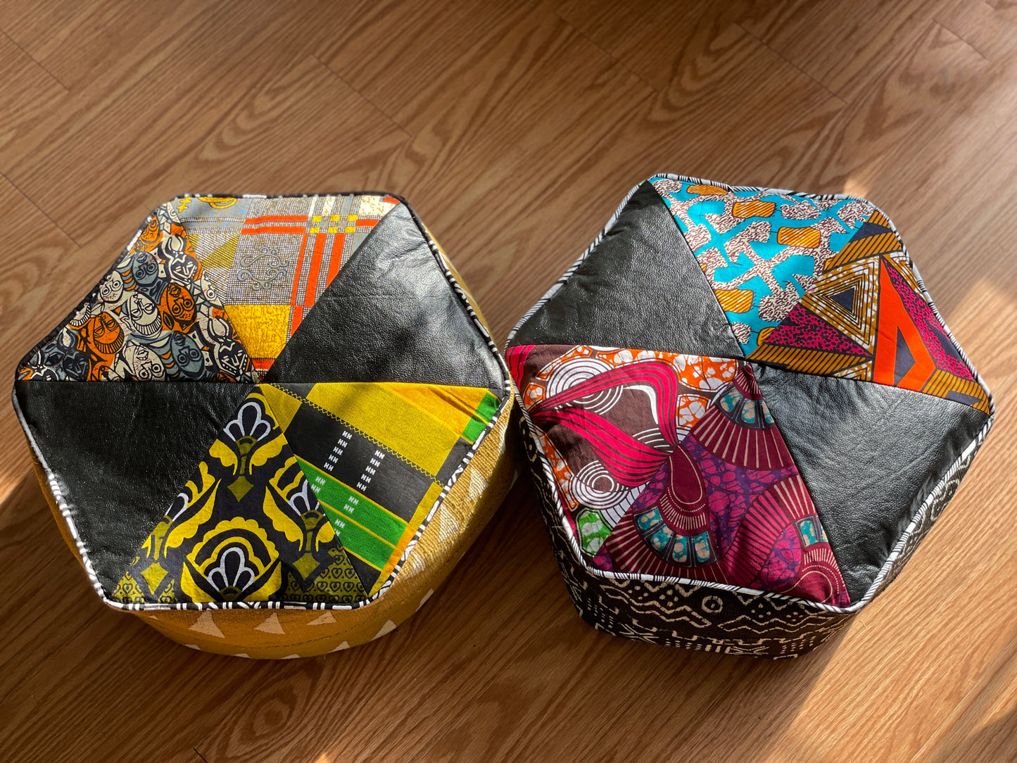 HoN Hexagon Floor Pouf